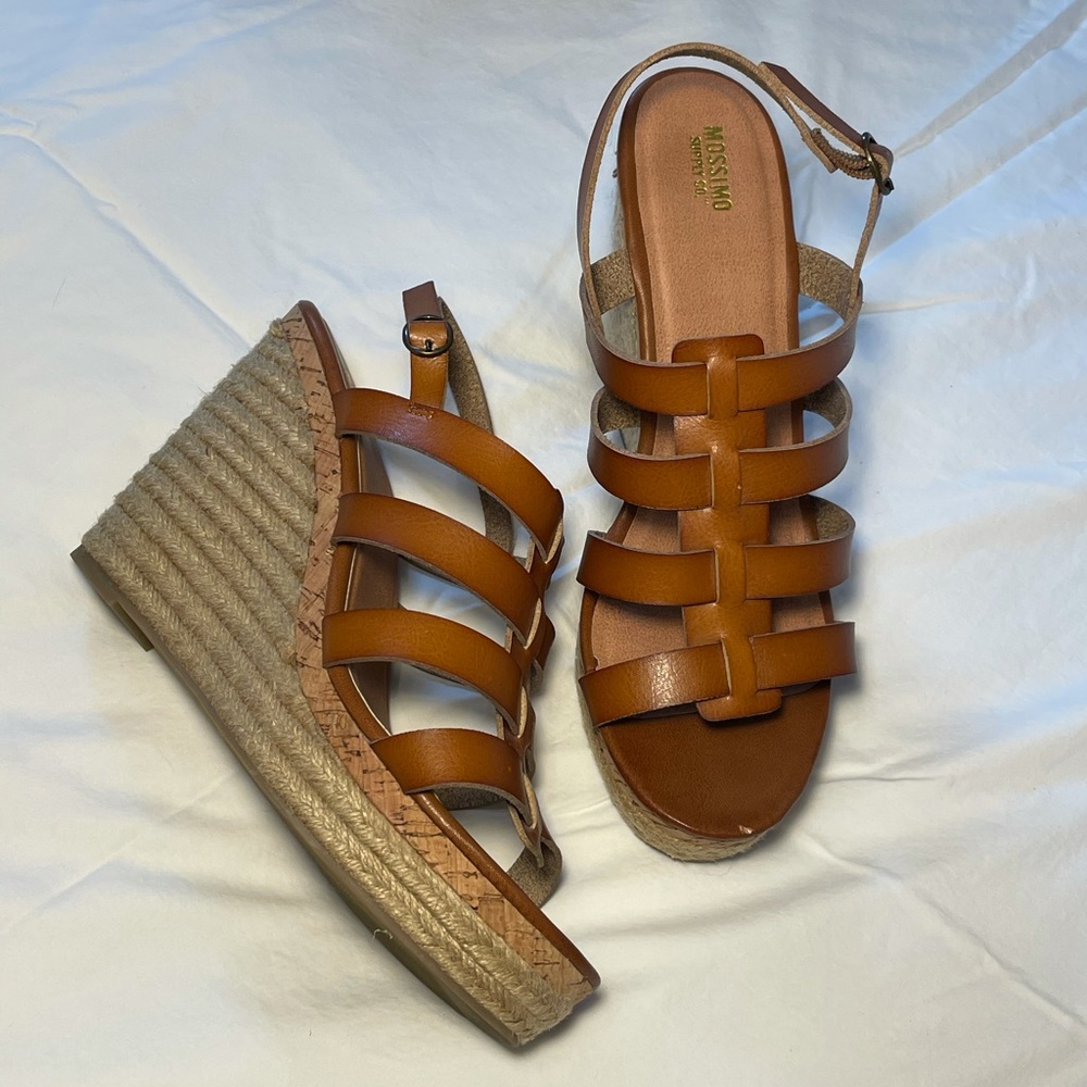 Brown & Tan Wedges